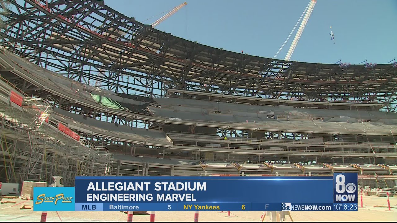 Allegiant Stadium, an engineering marvel