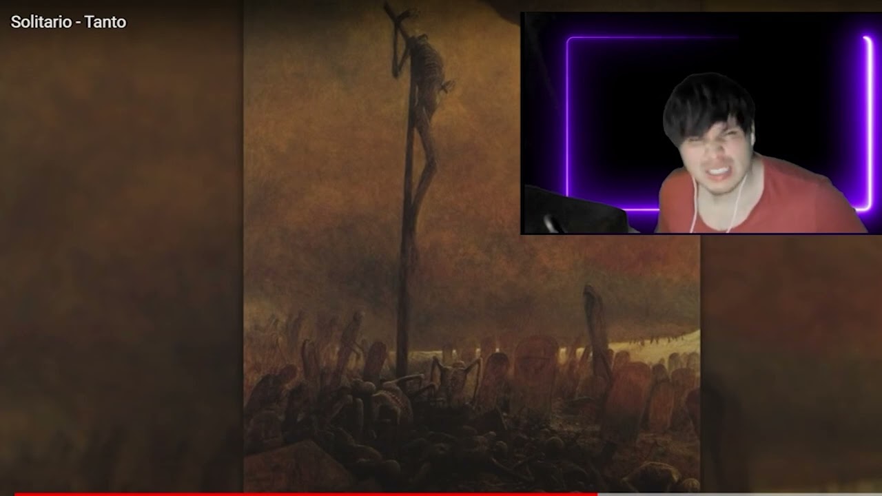 REACCIONANDO A Solitario - Tanto. (ASI ES COMO SE ESCUCHA UN CORAZON RIMANDO.)