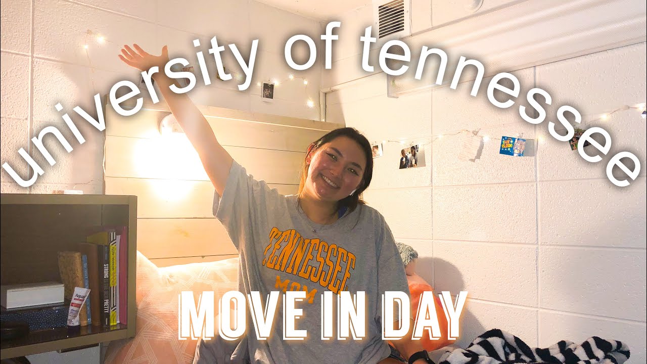 MOVING INTO MY COLLEGE DORM-- university of tennessee