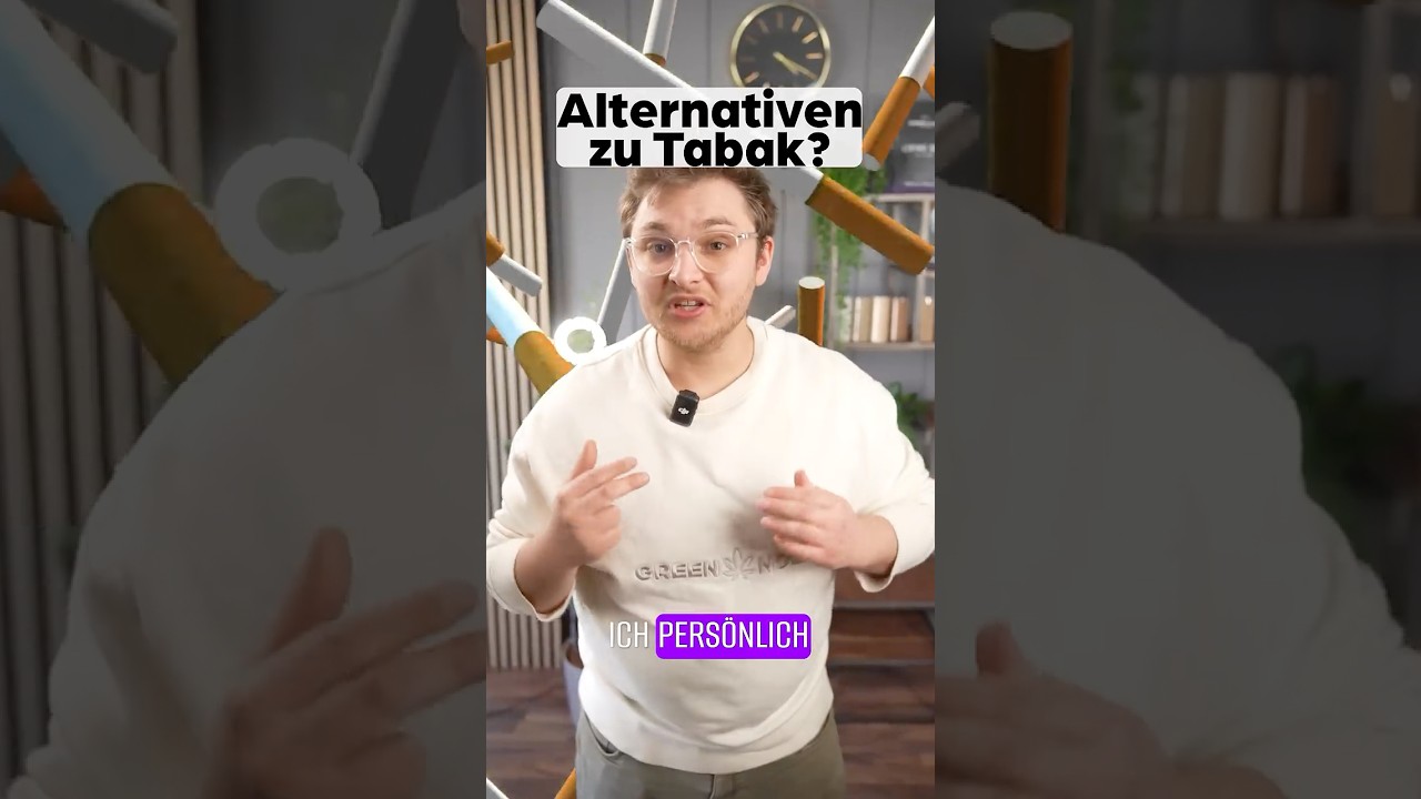 Die BESTEN TABAKALTERNATIVEN🥦 | 