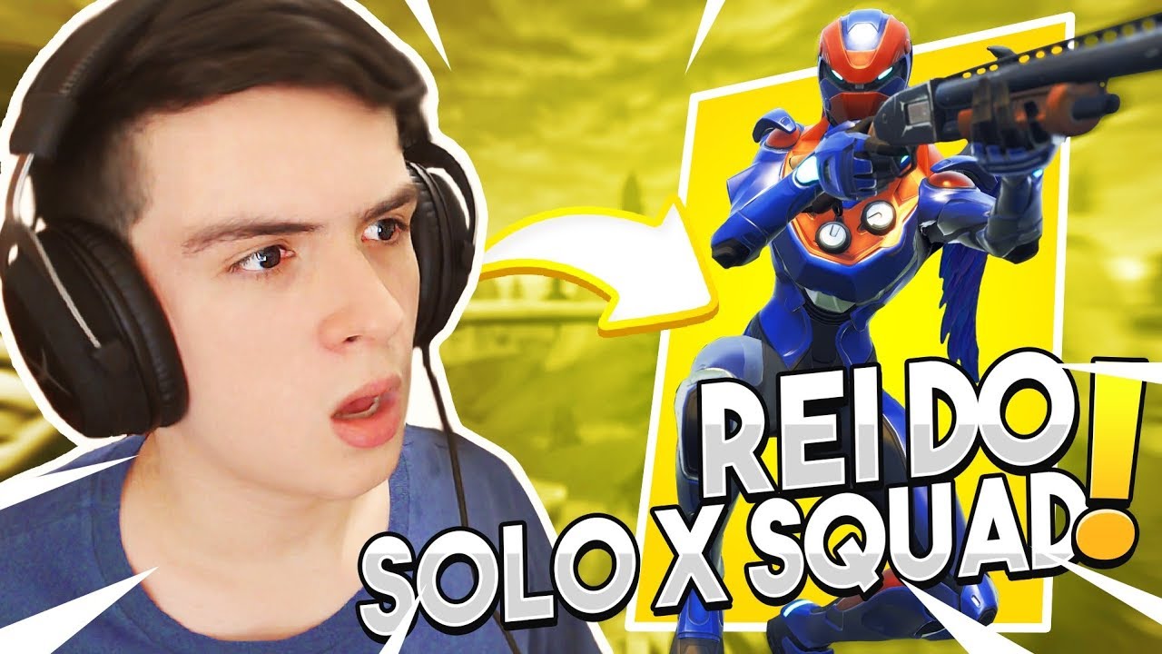 O REI DO SOLO SQUAD TA DE VOLTA ! (24KILLS) l FORTNITE
