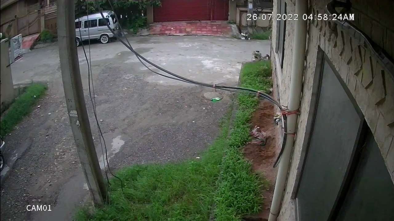 Thief Stealing Public Water Tap
