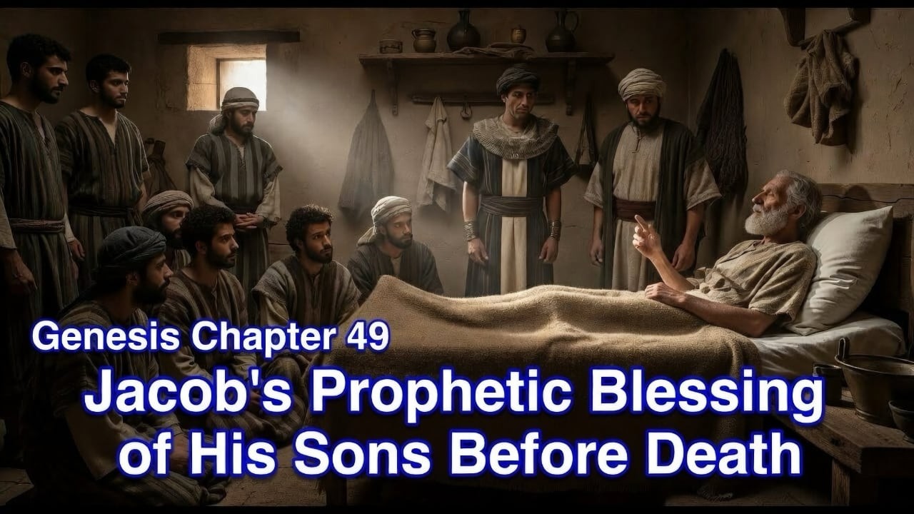 Jacob’s Prophetic Blessings to His Sons Before Death- Genesis Chapter 49