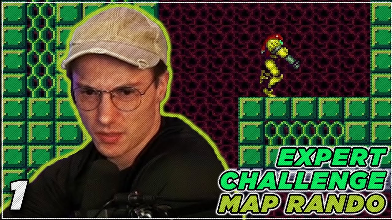 Expert Challenge Map Rando v3 | Super Metroid | #1