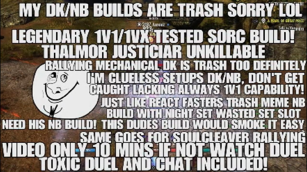 ESO EXPOSED UNKILLABLE MAGSORC PVP Build 1VX/1V1 Outnumbered (Thalmor Justiciar/U44/U45/Gold Road)