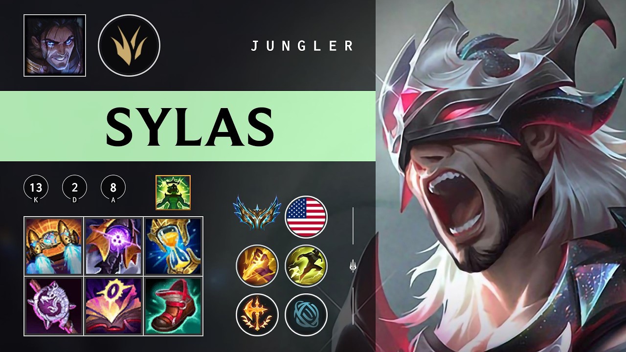 Sylas Jungle vs Lee Sin - NA Challenger Patch 26.03