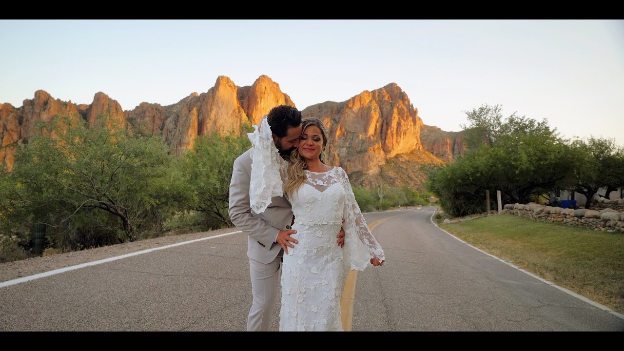An Emotional Boho Wedding at Saguaro Lake Ranch | LUMIX GH6