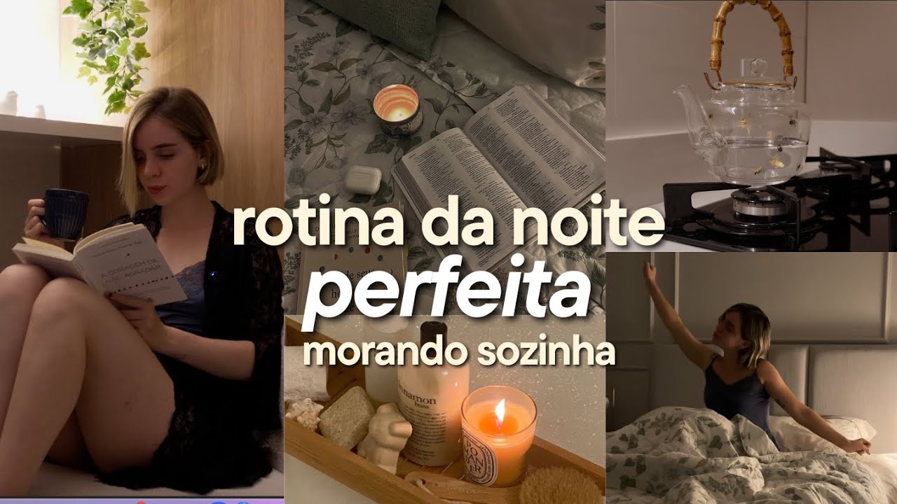 ROTINA NOTURNA PARA ACORDAR ÀS 5H DA MANHÃ | morando sozinha, higiene do sono e autocuidado 🌙💤📖💕