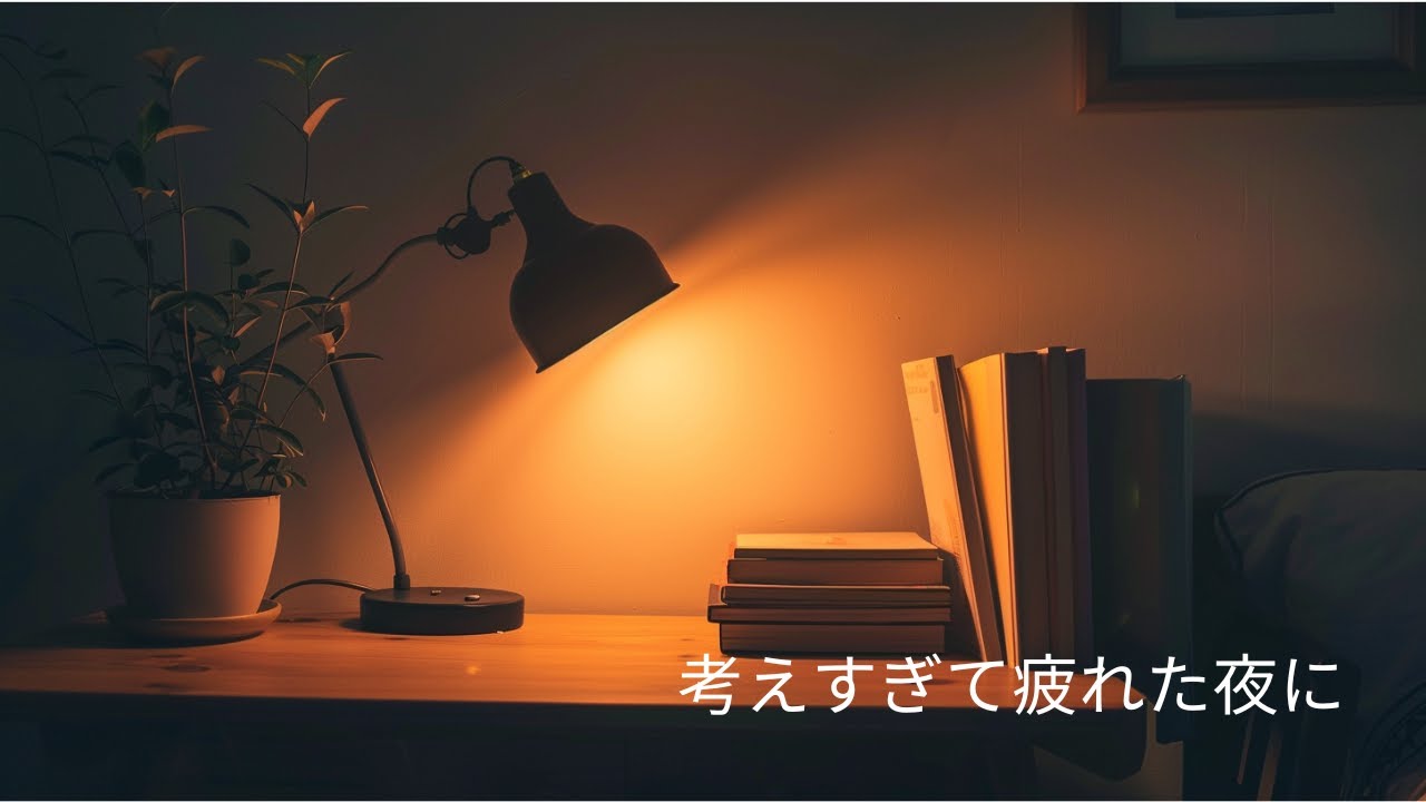 【夜の静かなBGM】考えすぎて疲れた夜に、そっと流す｜Gentle Ambient for Night Thinking