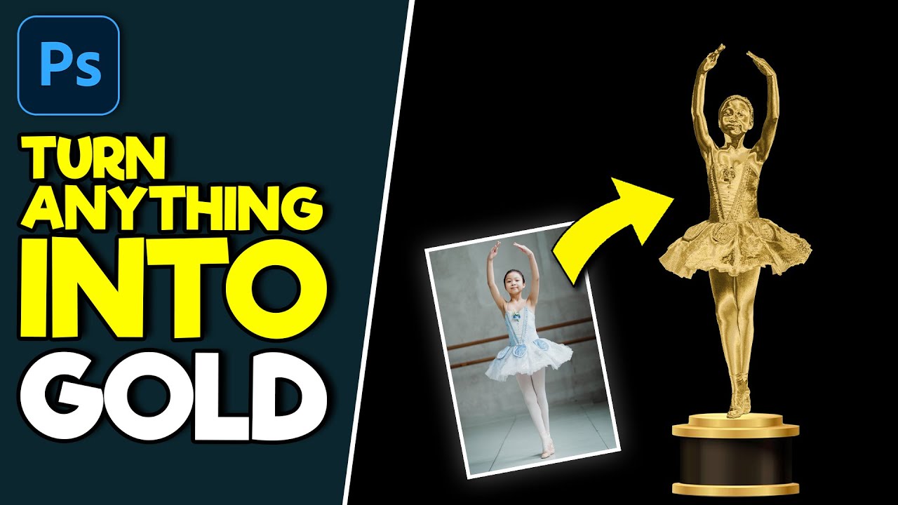 Turn Anything into Gold | Photoshop Tutorial