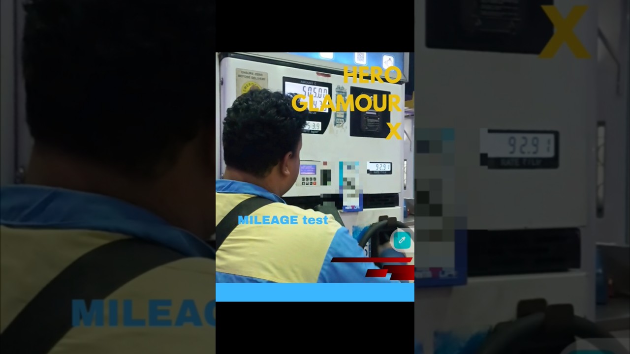 hero Glamour x mileage
