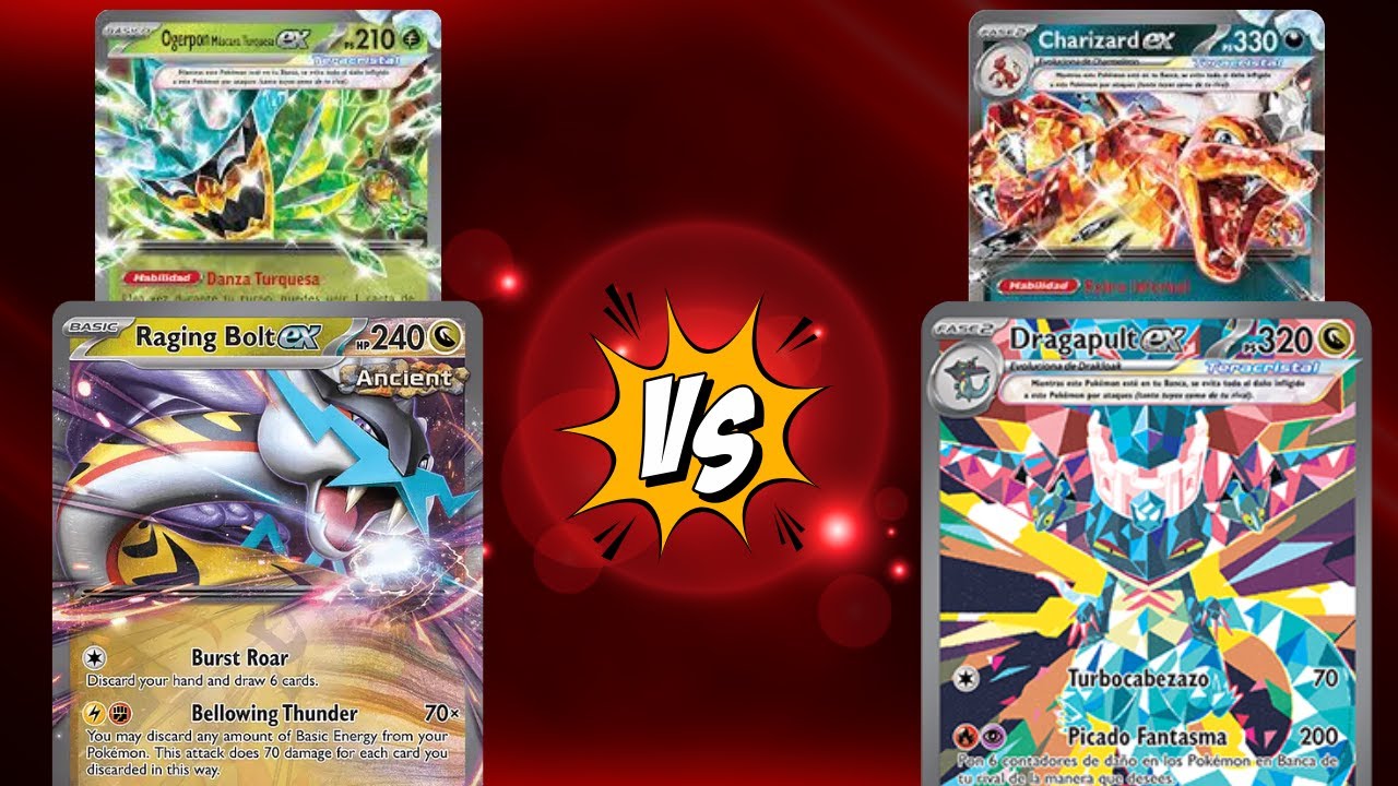 💥 RAGING BOLT EX VS CHARIDRAGA FANTASMA 💥