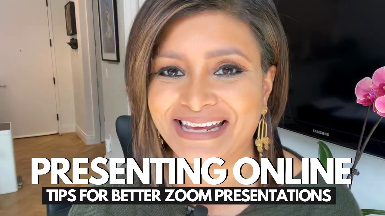 How To Present Online With Zoom | Tips For Giving Presentations On Zoom