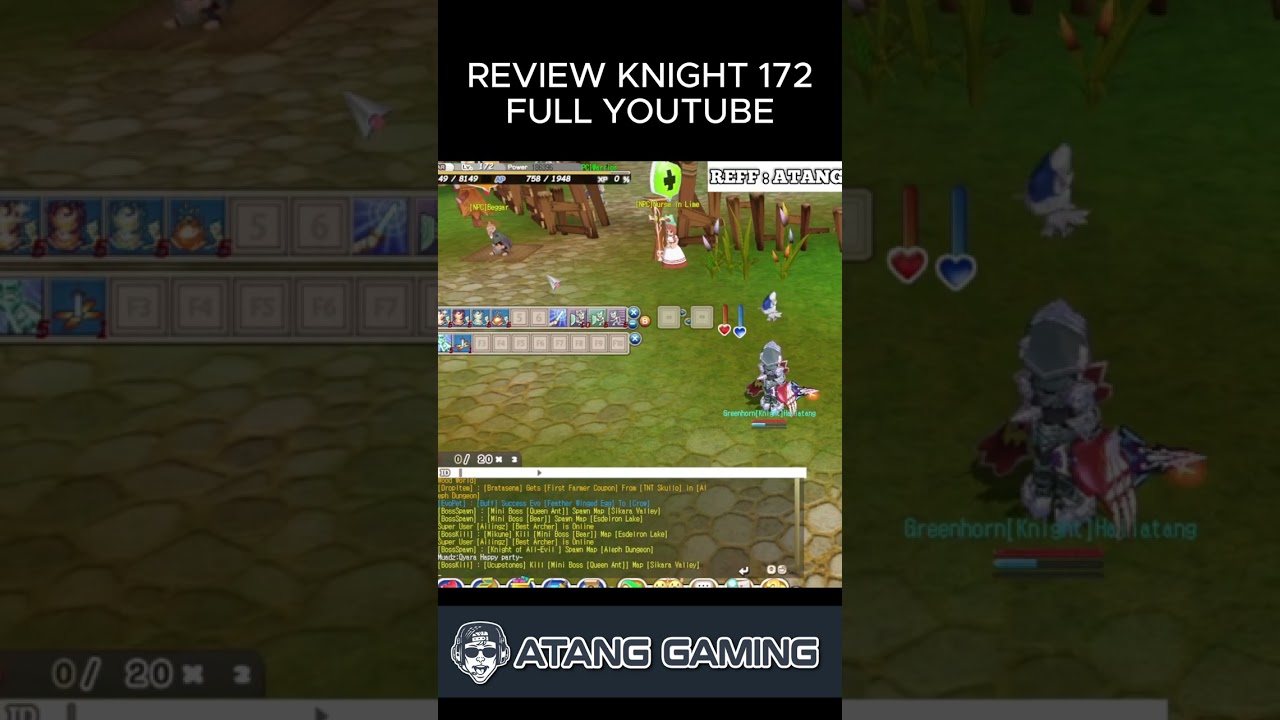 REVIEW JOB KNIGHT DAN SPOT FARMING 'MID'  - SEAL FIRST KILL THE BEAST #sealonline #sealfirst #games