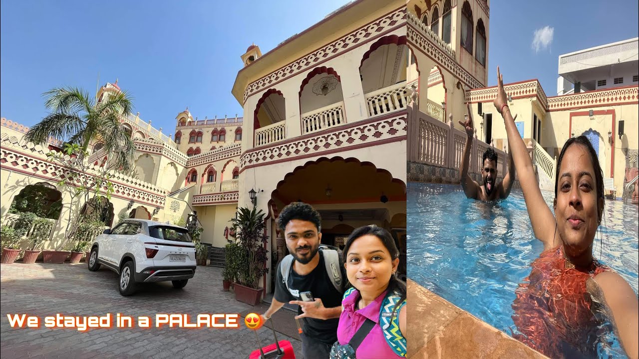We stayed in a PALACE in Jaipur 🏰 | Fort & Room tour | Fort Chandragupta | Trip series Ep:2 #vlog 26