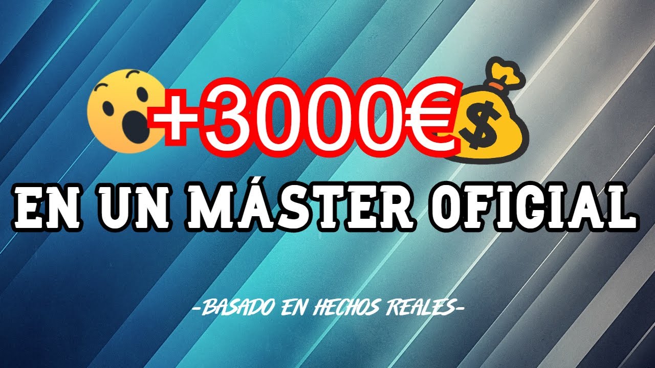 😱 M&Aacute;STER OFICIAL vs M&Aacute;STER DE T&Iacute;TULO PROPIO 😱