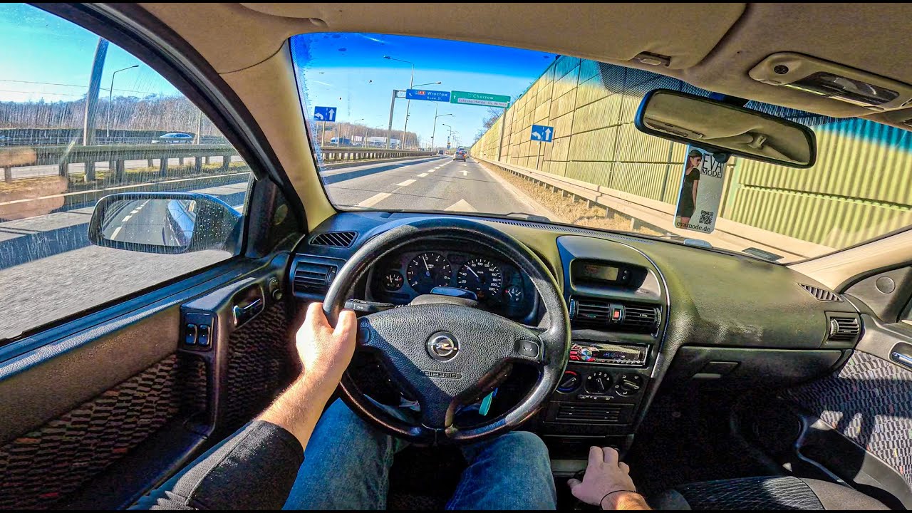 2001 Opel Astra G | 1.6 8V 75HP | POV Test Drive