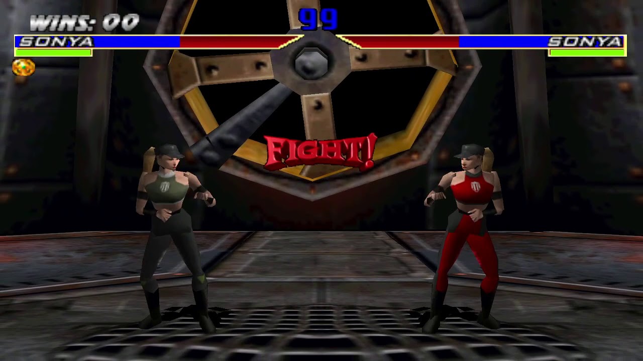 Mortal Kombat 4 - Sonya playthrough (PC port), medium difficulty