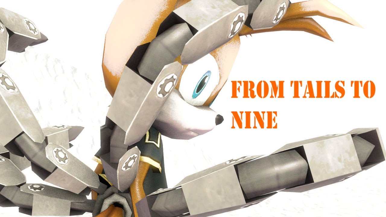 Tails becoming Nine scene