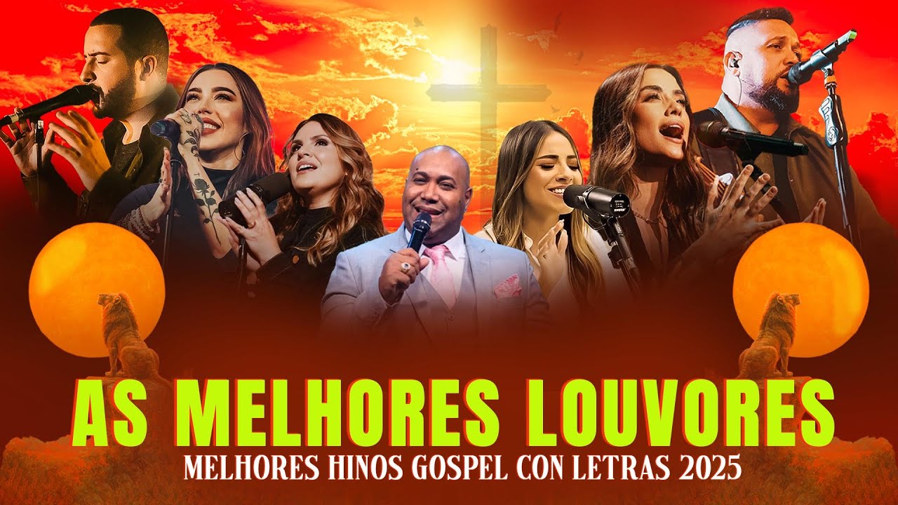 TOP M&uacute;sicas Gospel - 100 LOUVORES PARA ENCHER A SUA CASA COM A PRESEN&Ccedil;A DE DEUS - Hinos Evang&eacute;licos