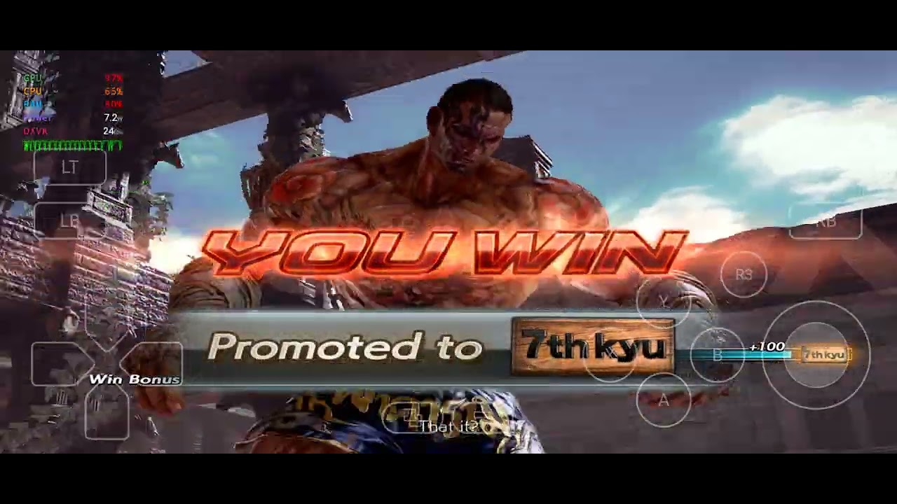 Tekken 7 Gamehub 8+gen 1 High setting
