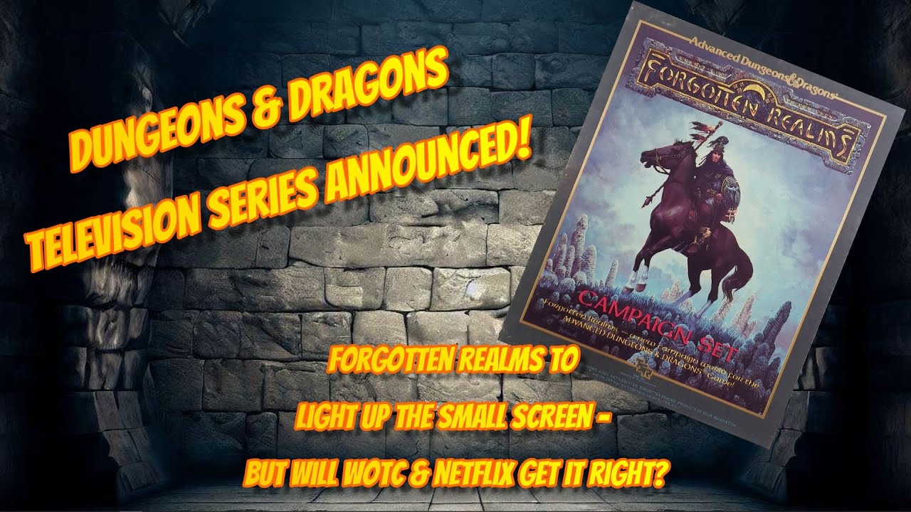 BIG RPG News!  A Forgotten Realms TV Show Inbound!