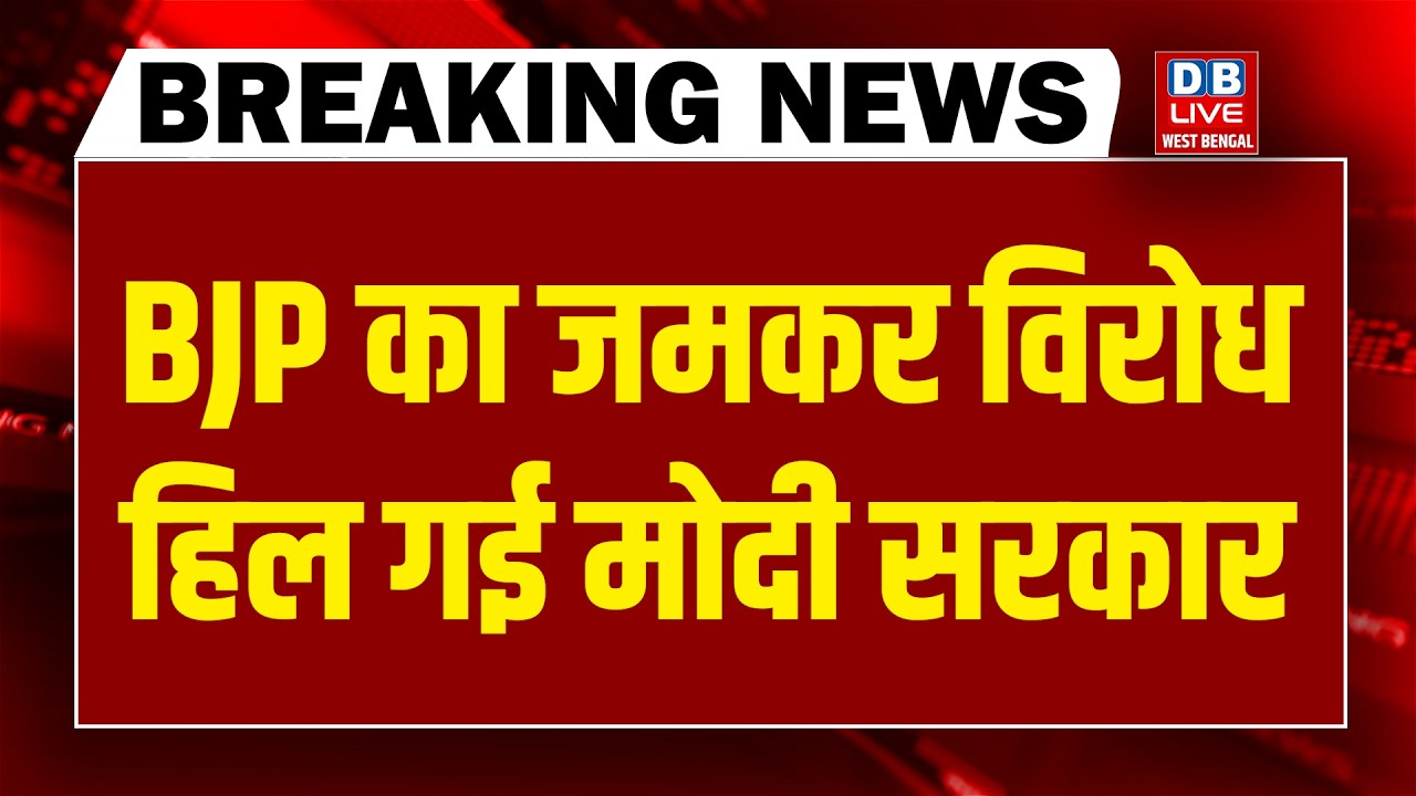 #DBLiveBreaking : BJP का जमकर विरोध हिल गई मोदी सरकार | rahul gandhi | congress | PM Modi | priyanka