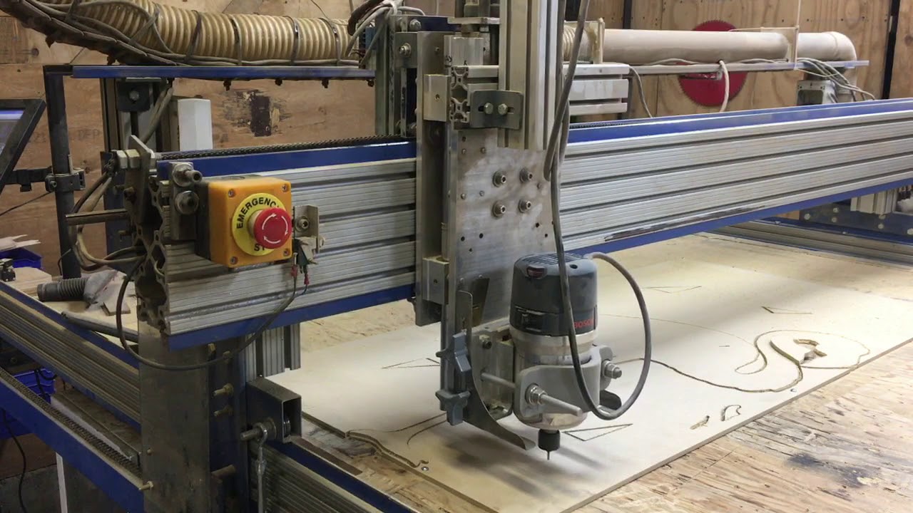 Large format CNC router
