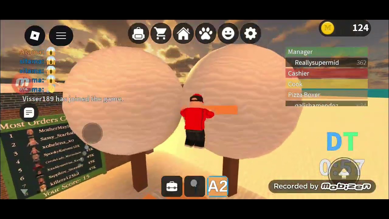 OG'S ONLY VID, work at a pizza place gameplay 🎮🎮