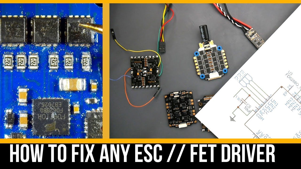 How To Fix Any ESC // The Mosfet Driver Part 1