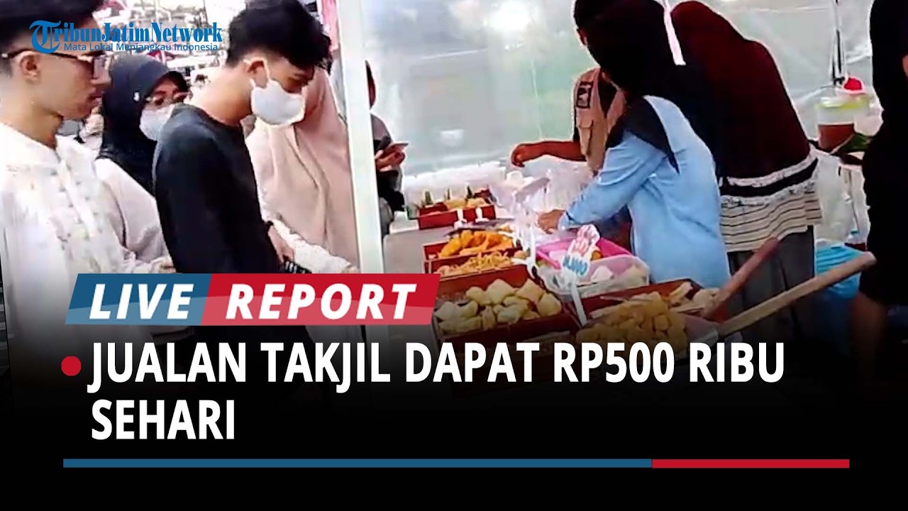 Jualan Takjil Manfaatkan Momen Ramadan, Putra Bisa Dapat Rp500 Ribu Sehari: Pembelinya Mahasiswa