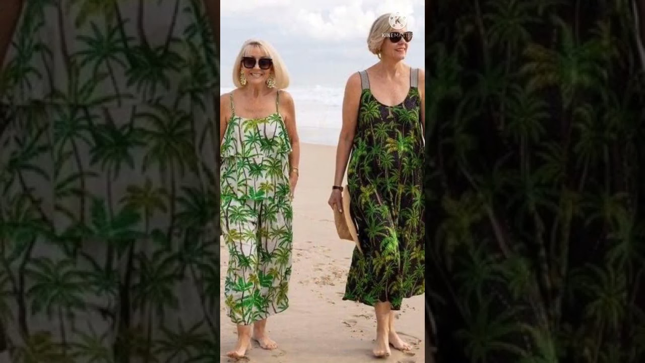 OUTFITS PARA EL CALORCITO/MODA PARA MUJER  DE 55 Y M&Aacute;S