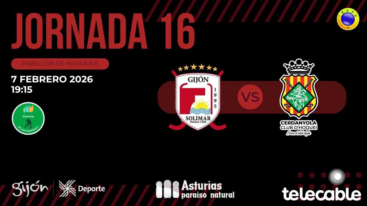 DIRECTO: TELECABLE H.C.  vs  CERDANYOLA C.H.  -  JORNADA 16