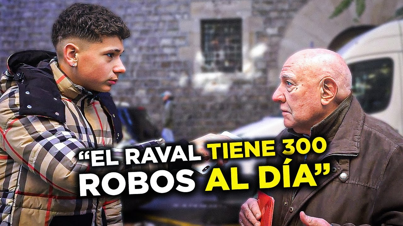 La REALIDAD oculta de el RAVAL *300 ROBOS al DIA*