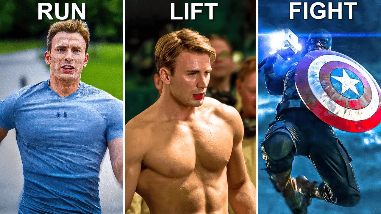 How To Train Like Chris Evans' Captain America (Hybrid Workout Plan)
