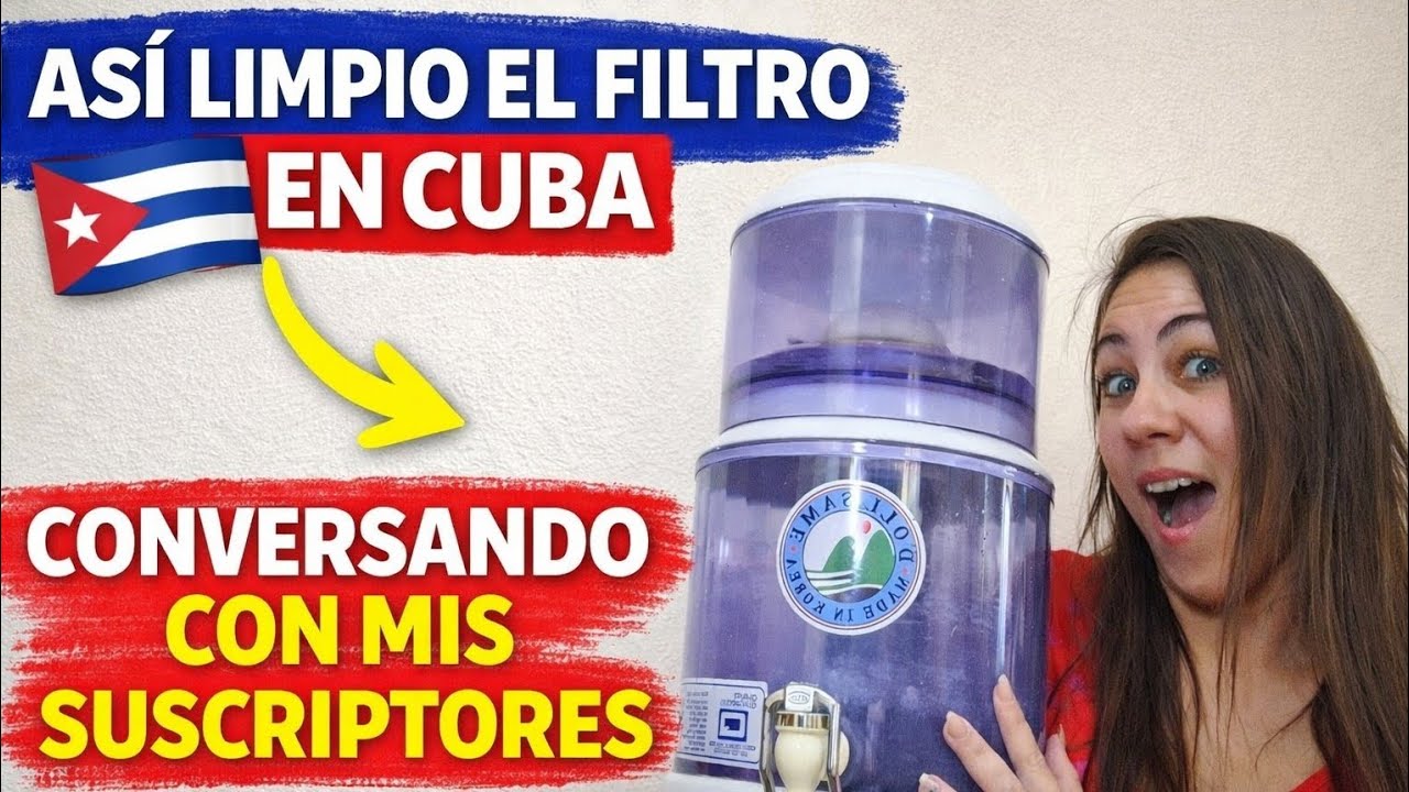 No es tan facil como parece..LImpiar el filtro en CUBA 🇨🇺 + suscriptores en vivo