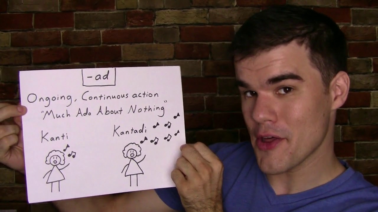 The Beginning of the Endings in Esperanto (-aĉ, -ad, -aĵ, -an, -ar)
