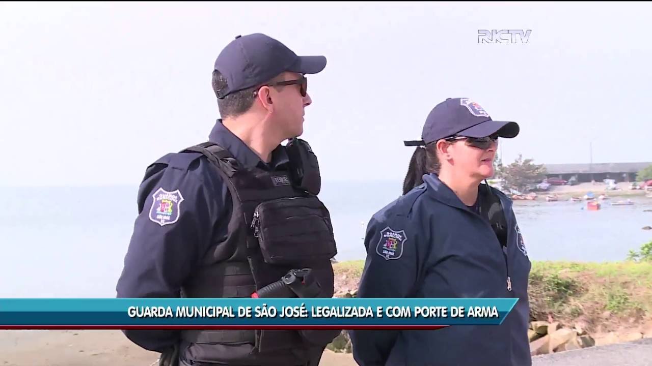 Guarda Municipal de São José: legalizada e com porte de arma