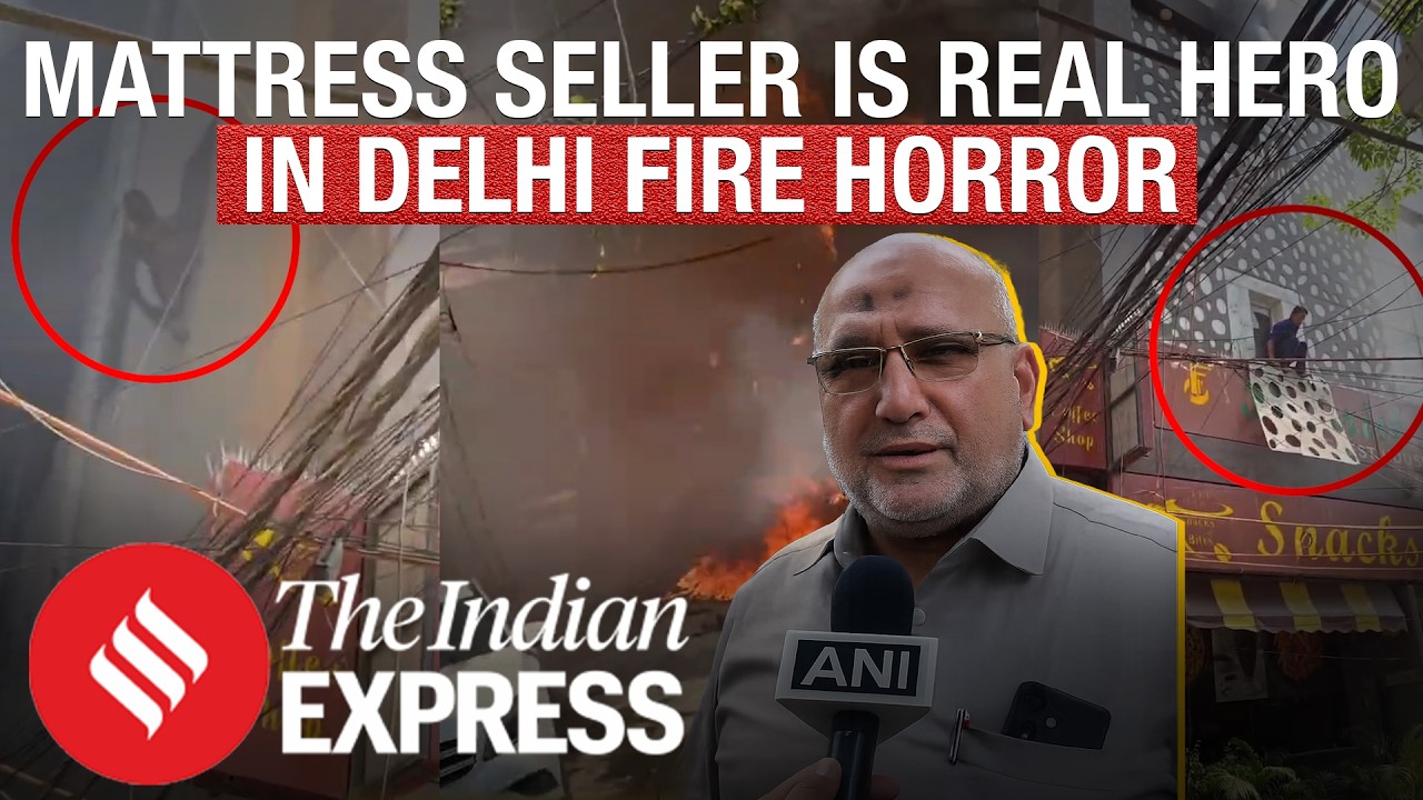 How A Mattress Shop Owner Saved Guests From Deadly Delhi Hotel Fire | Malviya Nagar Fire