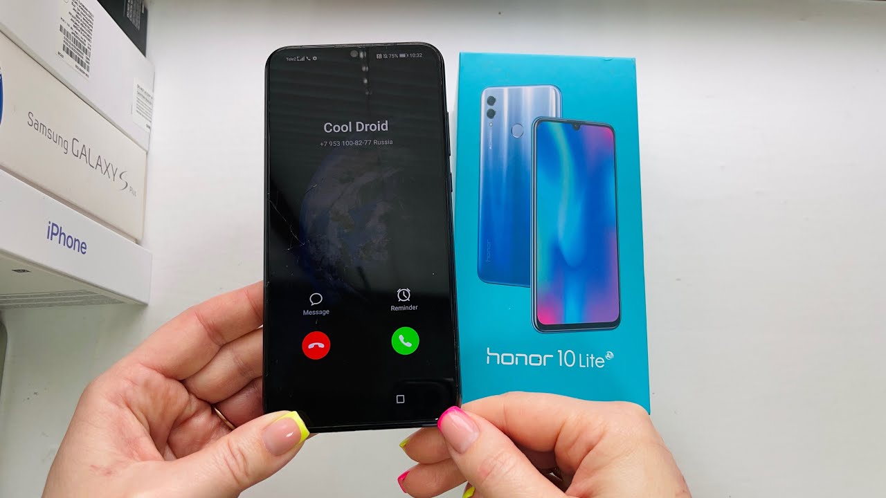Honor 10 Lite incoming call & boot animation