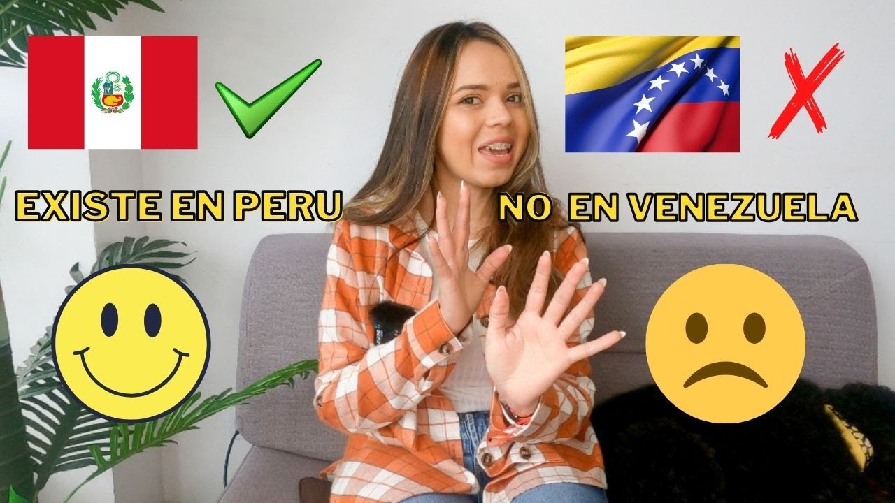 5 COSAS de PERÚ que NO HAY en VENEZUELA (Sorprendente) Antonella Caruci