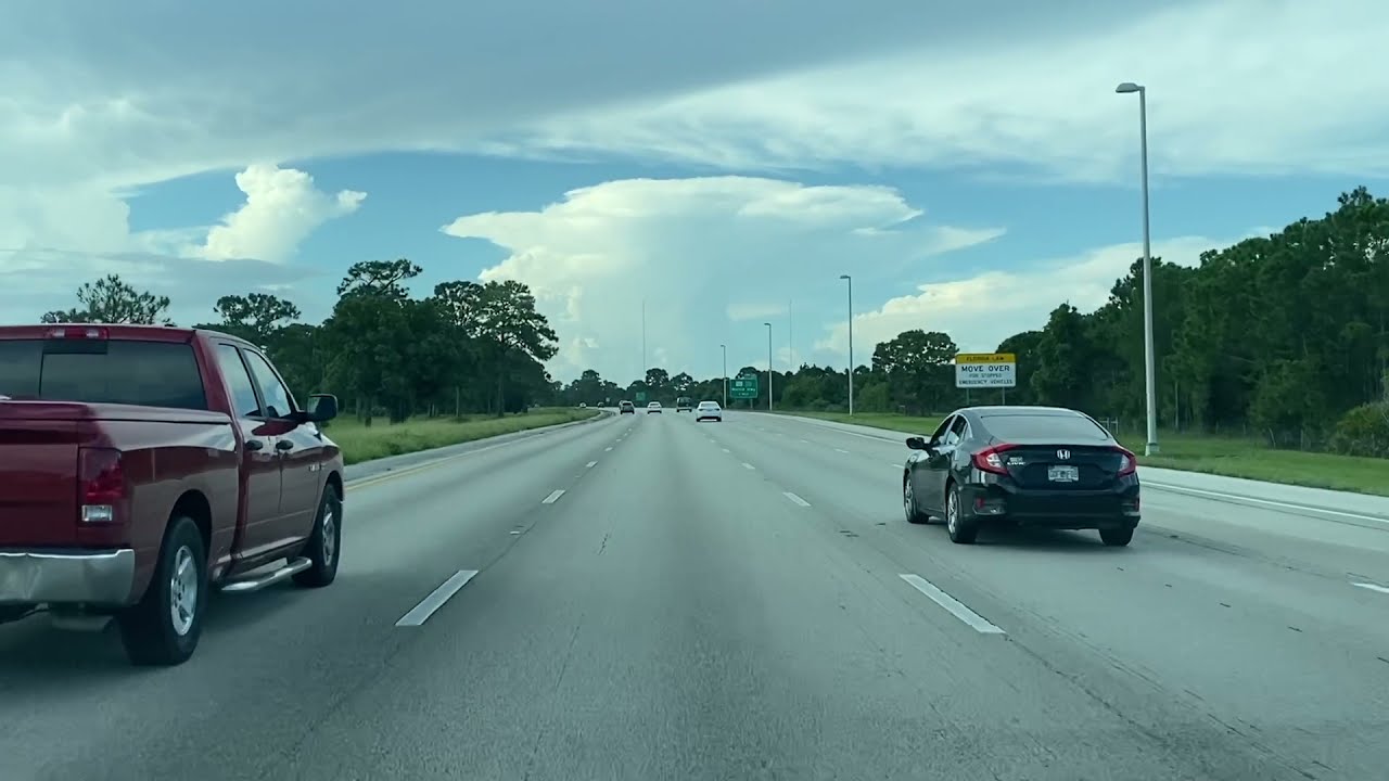 Driving from Port St Lucie to West Palm Beach FL