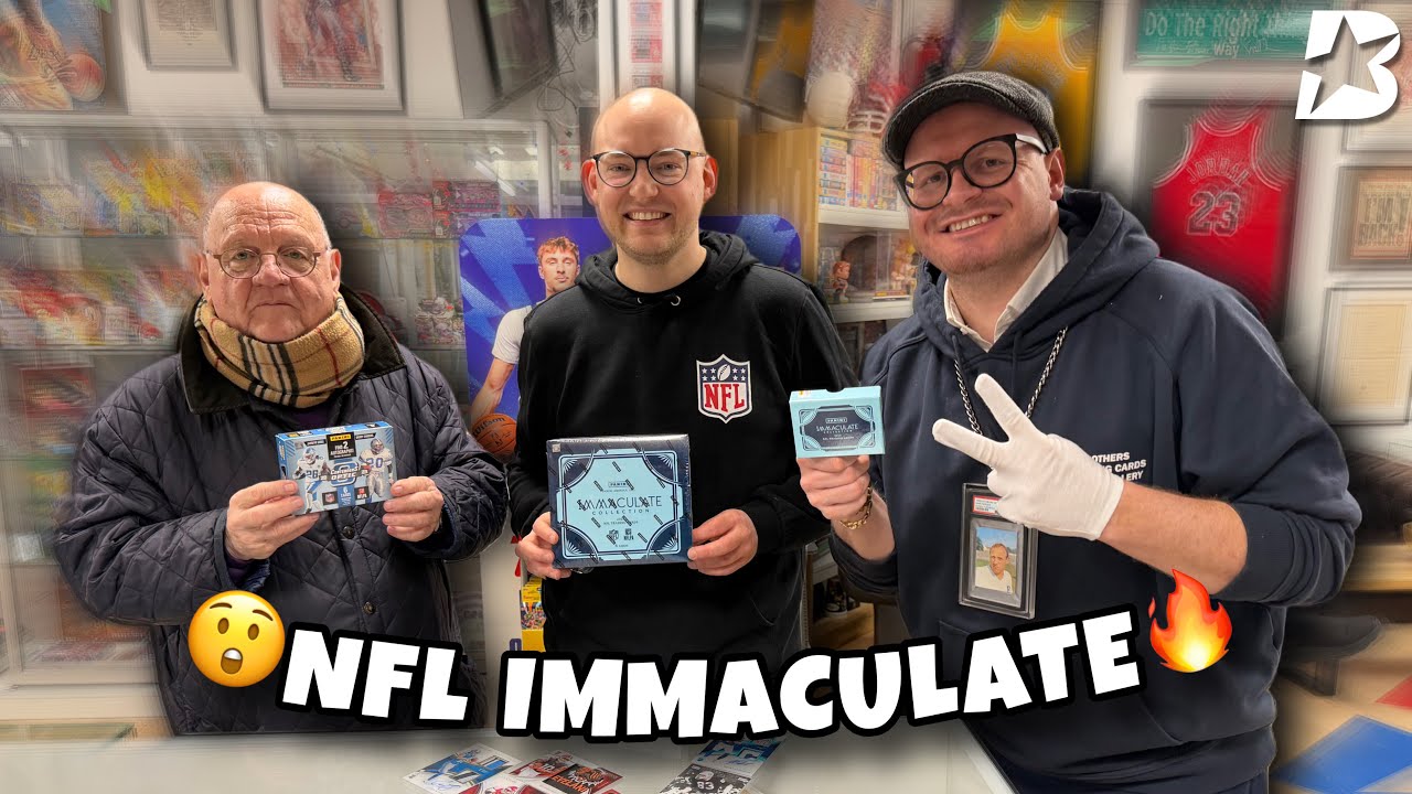 NFL IMMACULATE & Panini Contenders Football Break im B-Brothers Store 🔥Wilde Trading Card Hits 🤯