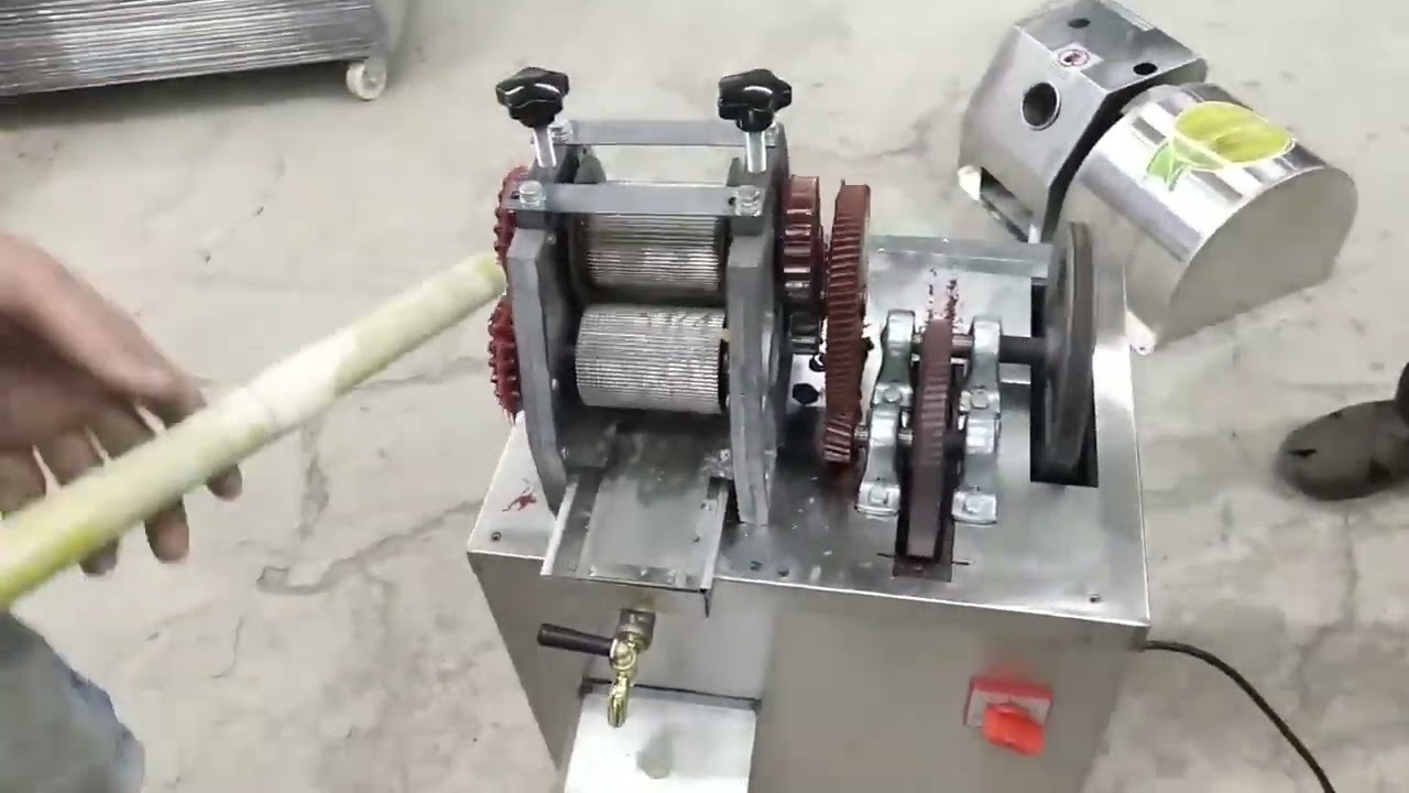 Sugarcane Juice Machine / Full Details How to Operate Sugarcane Machine