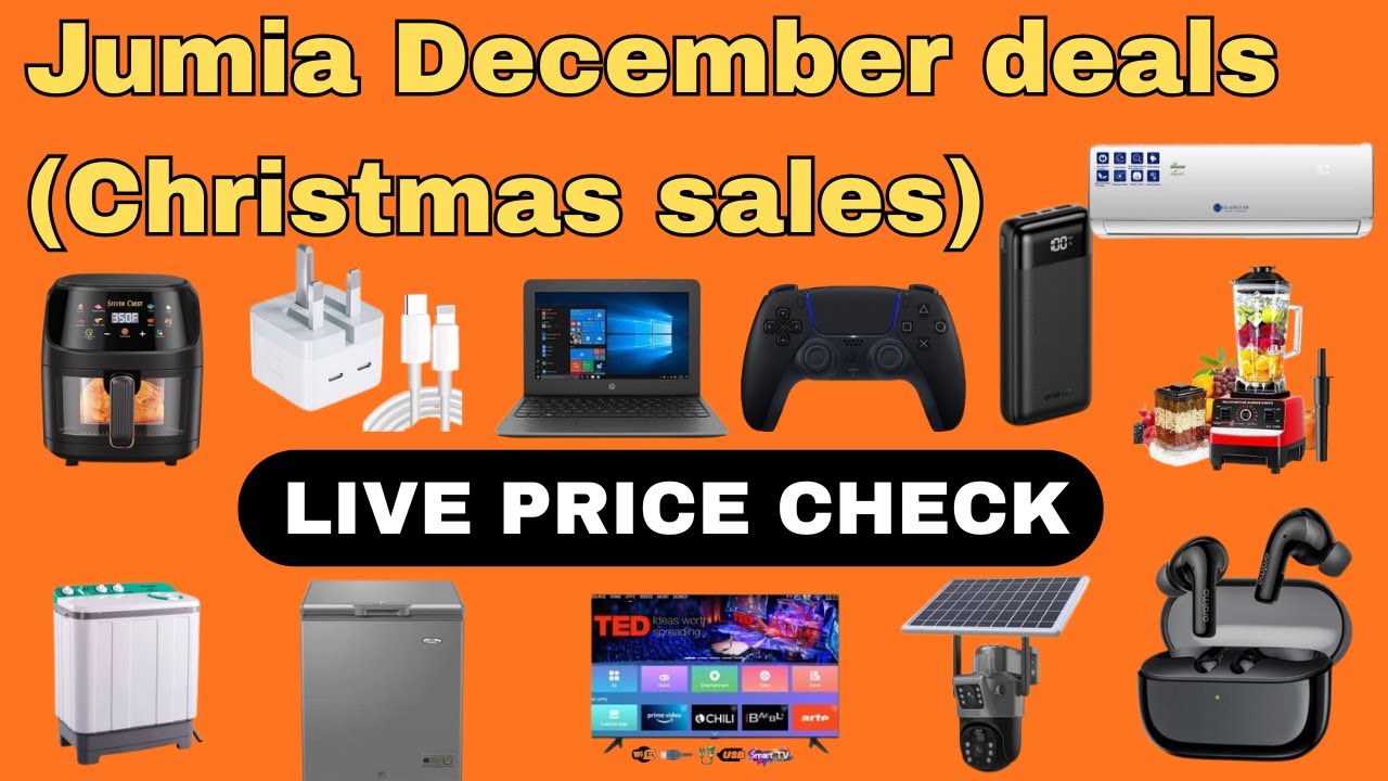 Jumia Christmas Sale 2025: BIGGEST Tech Steals You Wont Want to Miss!