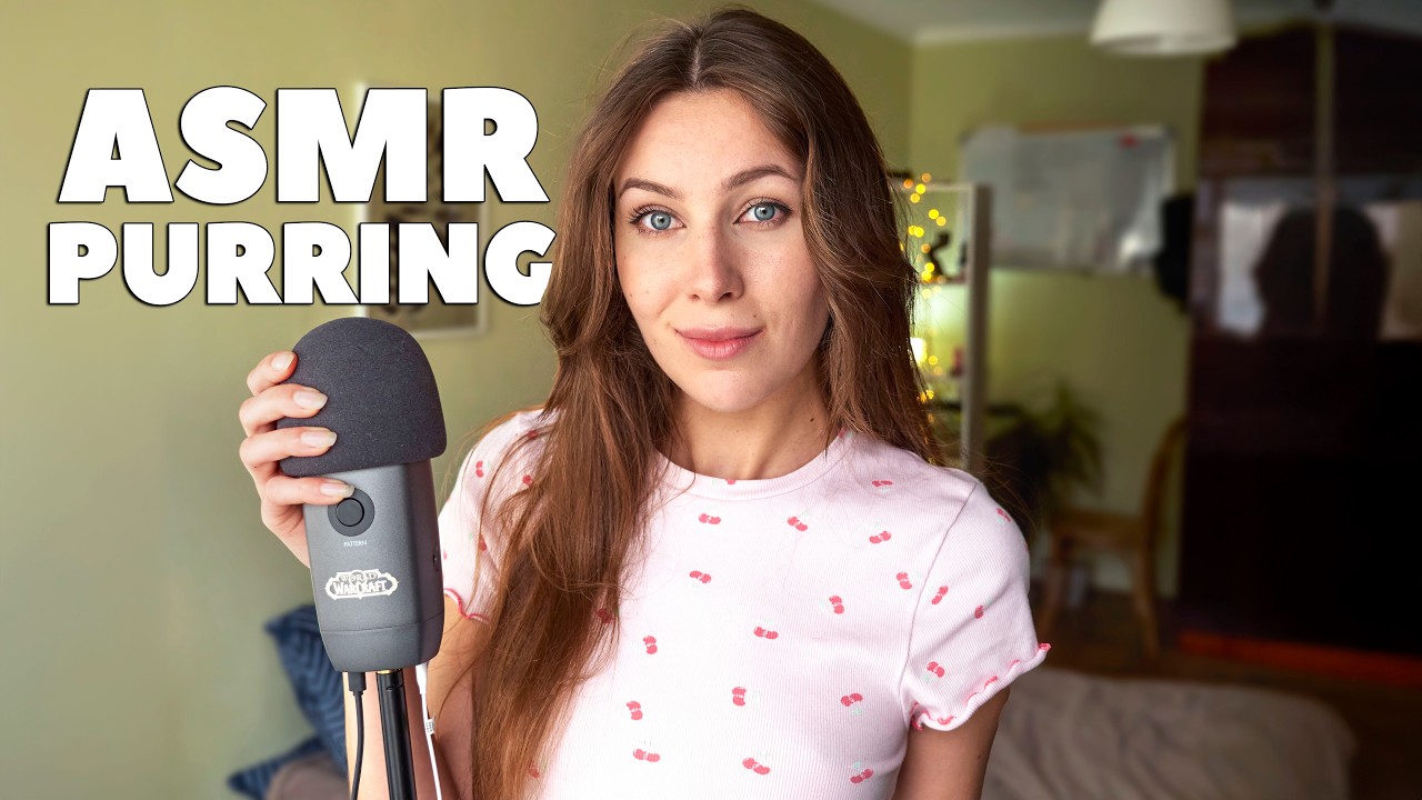 Purring ASMR w/ Hand Movements 💖