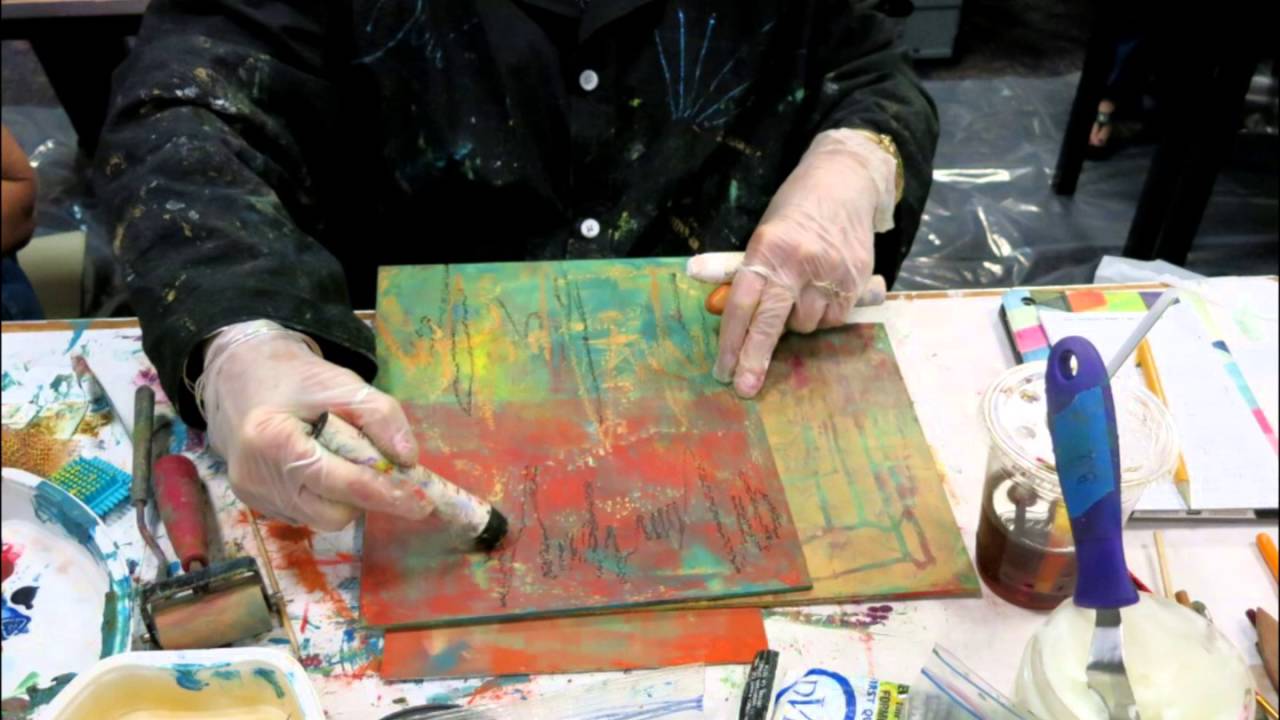 Promo for OIl and Cold Wax with Serena Barton