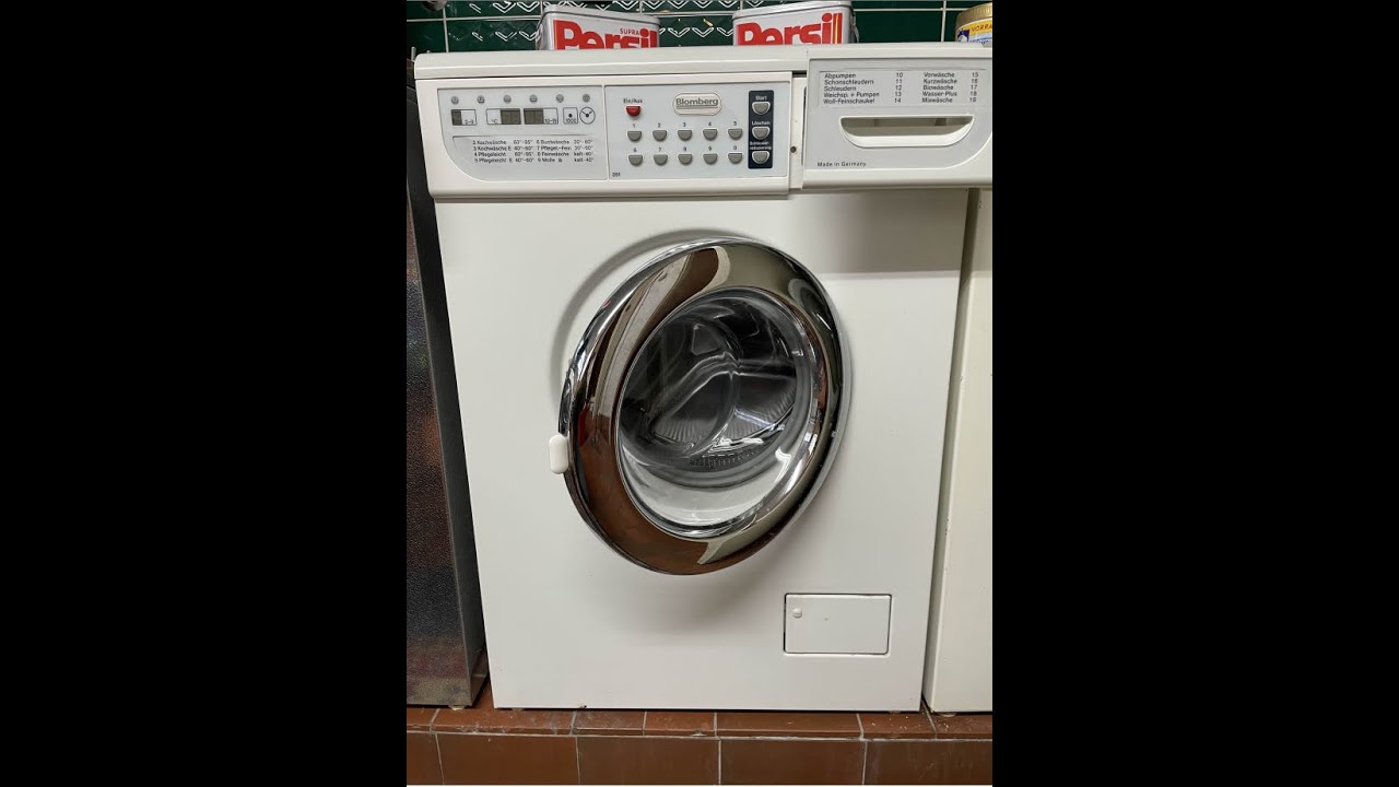 Blomberg WA391 Waschmaschine || Kochwäsche 90C°|| 1600RPM