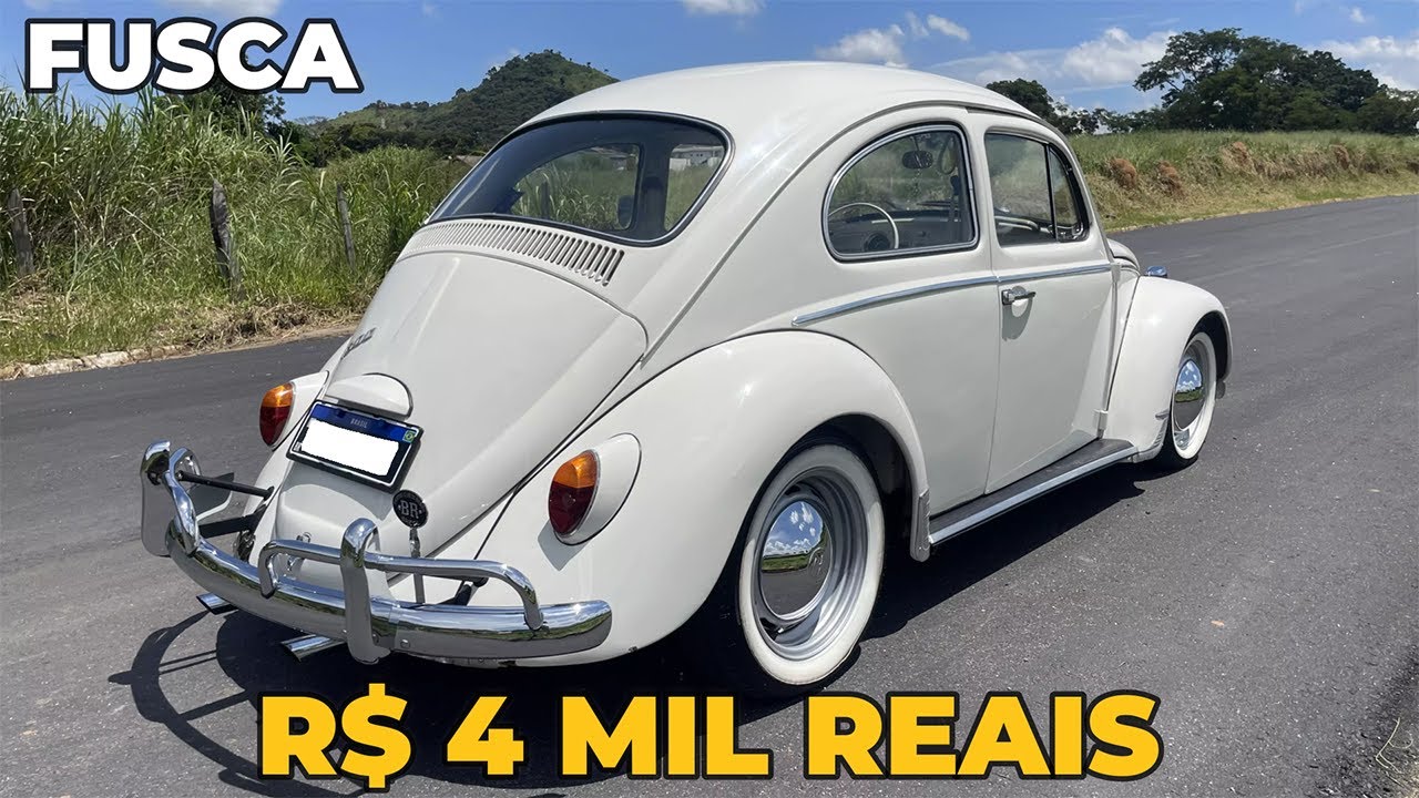 VOLKSWAGEN FUSCA À VENDA A PARTIR DE 4 MIL REAIS