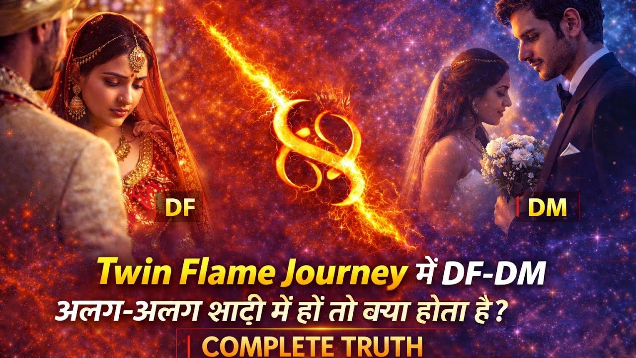 Twin Flame Journey में DF-DM अलग-अलग शादी में हों तो क्या होता है? | Complete Truth🟡#TwinFlames 